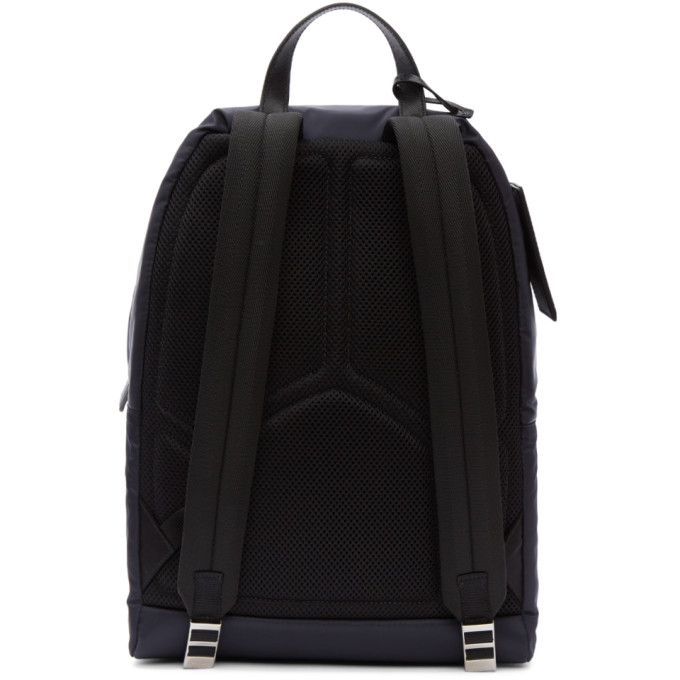 Navy Mountain Fabric Backpack展示图