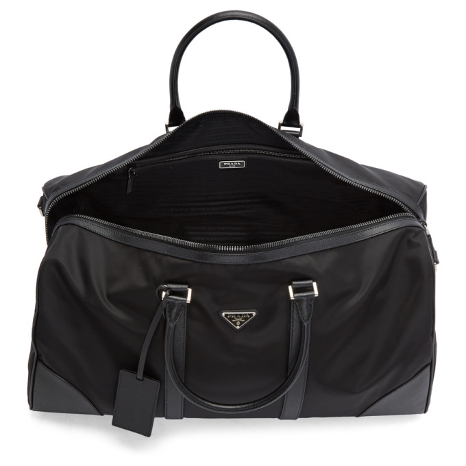 Black Nylon Duffle Bag展示图