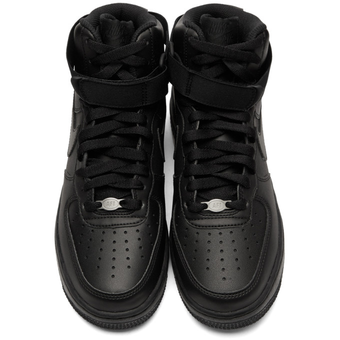 Black Air Force 1 High '07 Sneakers展示图