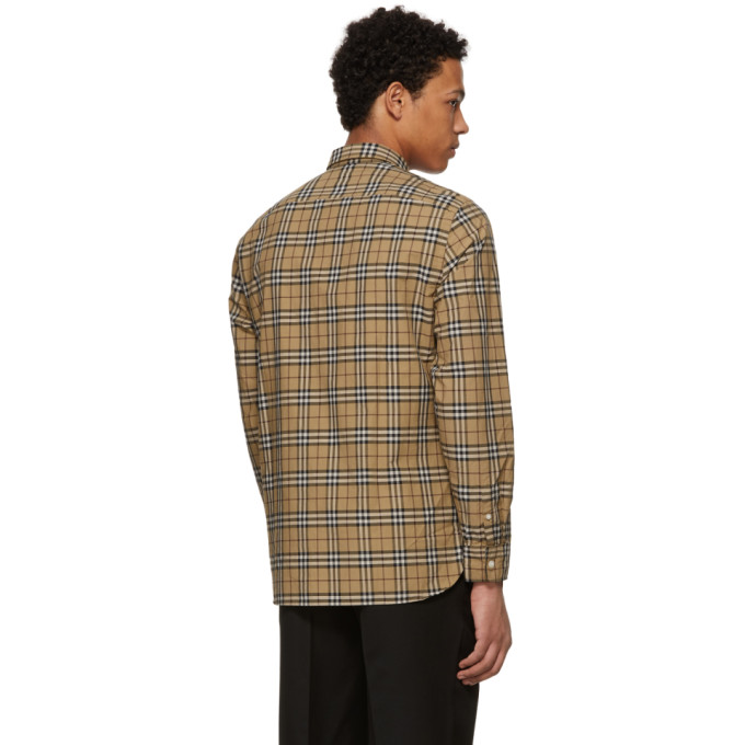 Beige Plaid Alexander Shirt展示图