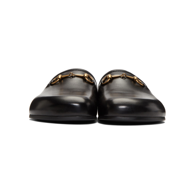 Black New River Clog Loafers展示图