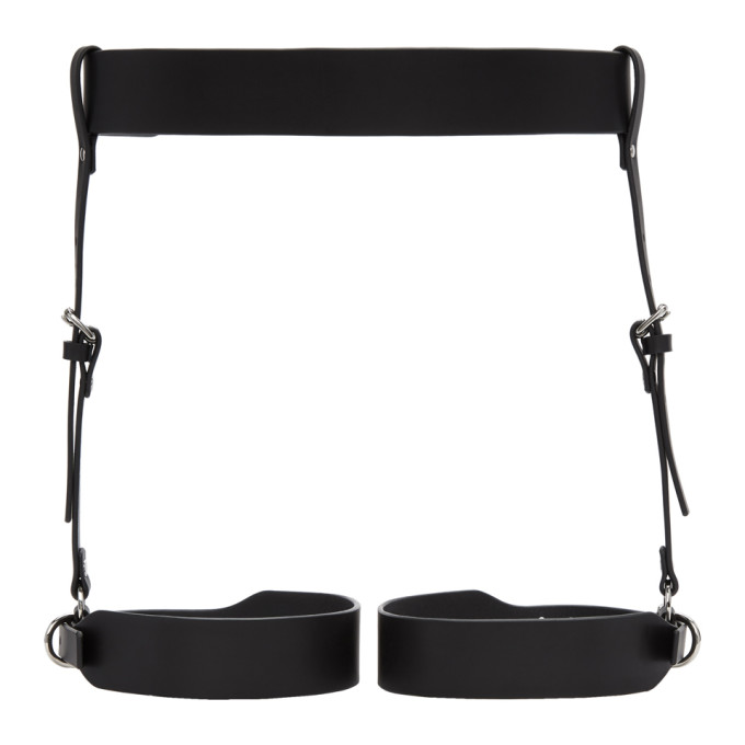 Black Suspender Garter Harness Belt展示图