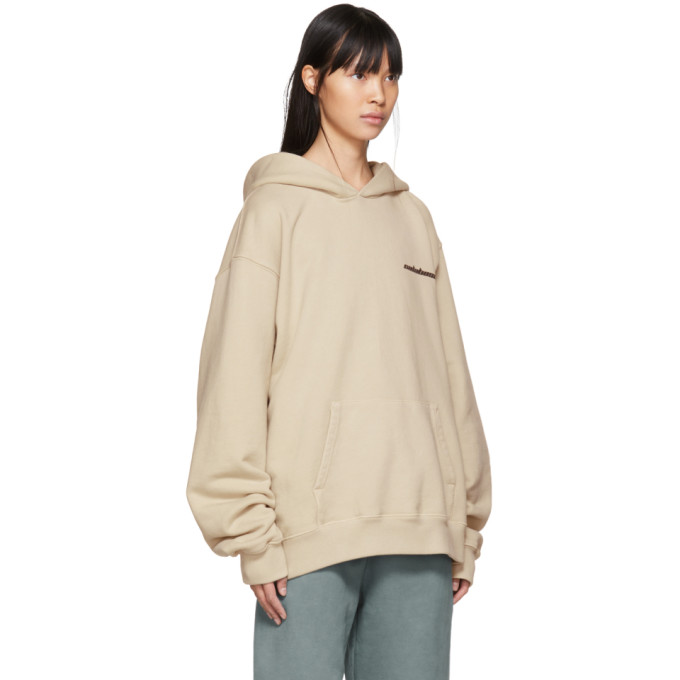 Beige 'Calabasas' French Terry Hoodie展示图