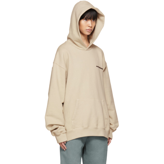 Beige 'Calabasas' French Terry Hoodie展示图