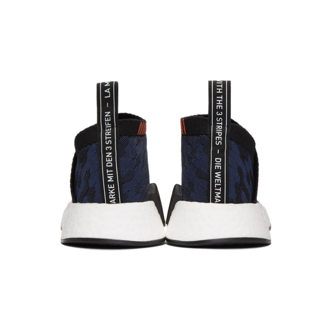 Black & Indigo NMD_CS2 PK Sneakers展示图