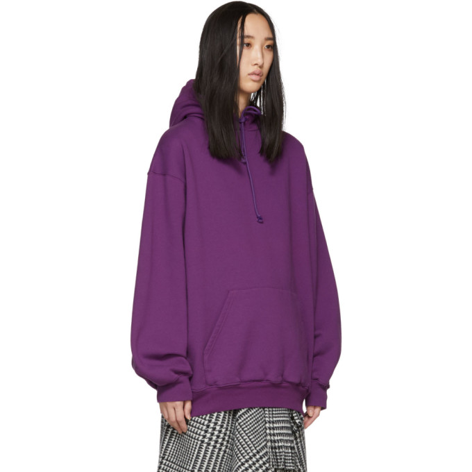 Purple Logo Back Hoodie展示图