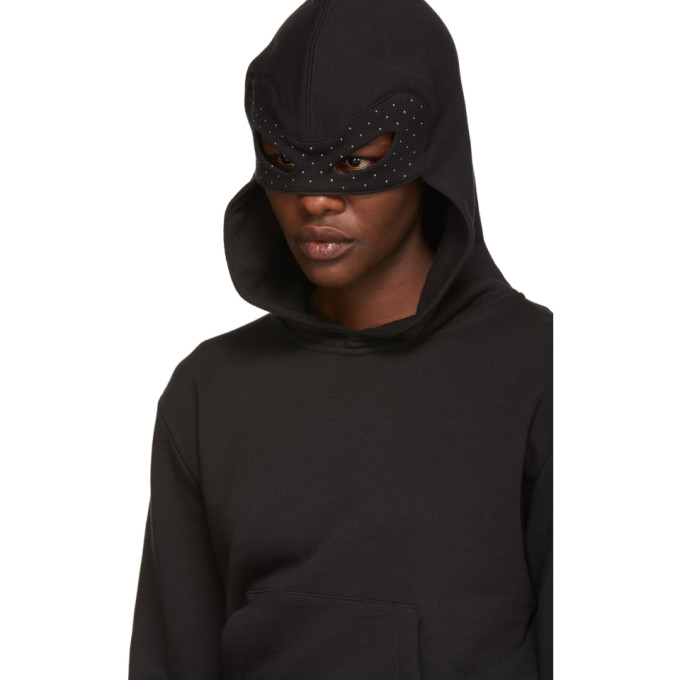 Black Stud Mask Hoodie展示图