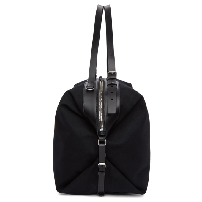 Black Large Canvas ID Duffle Bag展示图