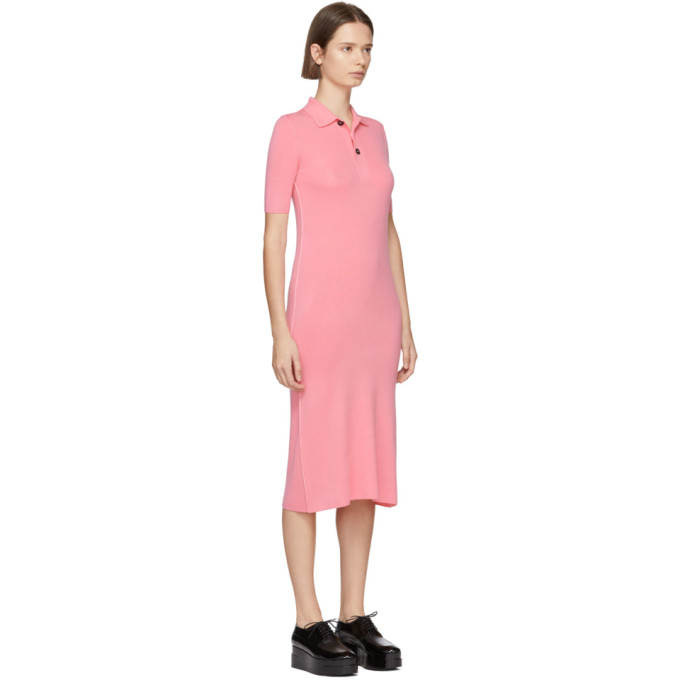 Pink Wool Polo Dress展示图