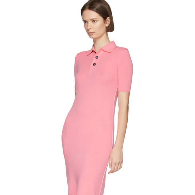Pink Wool Polo Dress展示图