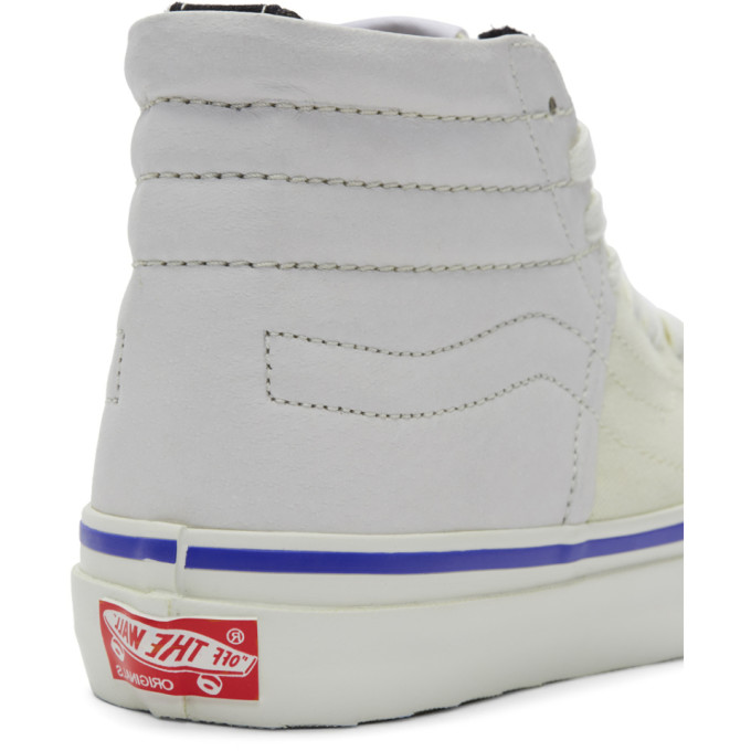 White Inside Out Checkerboard OG Sk8-Hi LX Sneakers展示图