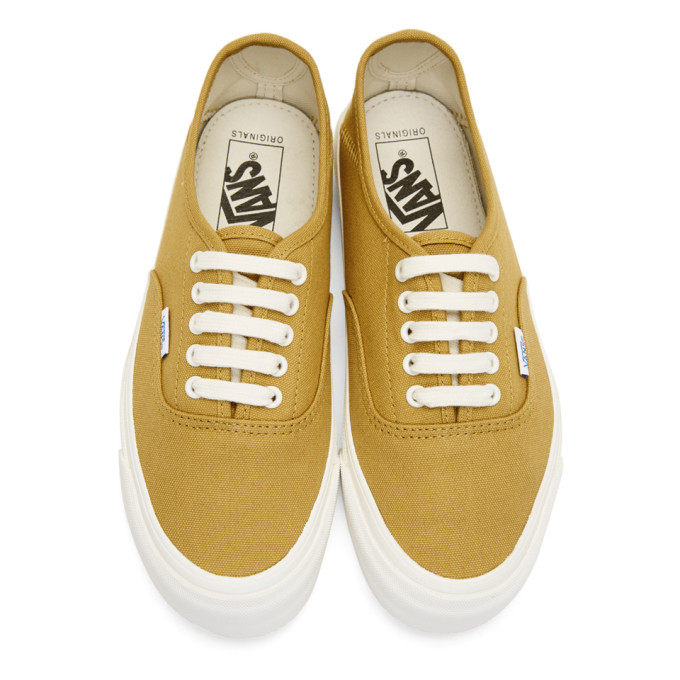 Yellow Canvas OG 43 LX Sneakers展示图