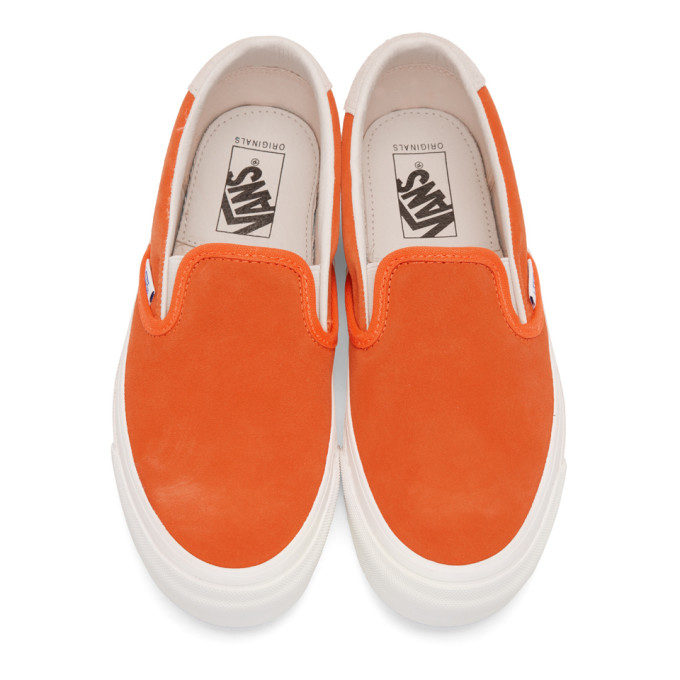 Orange Suede OG 59 LX Slip-On Sneakers展示图