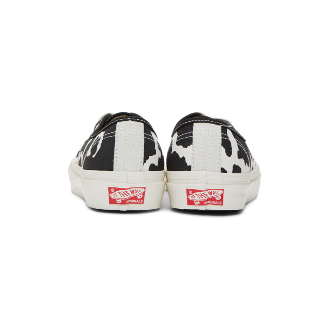 Black & White Cow OG Authentic LX Sneakers展示图