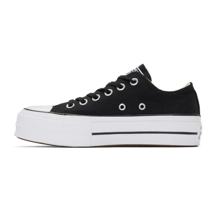 Black & White Chuck Taylor All Star Lift Sneakers展示图