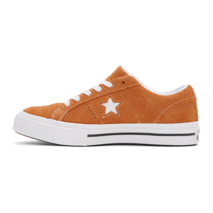 Orange Suede One Star Sneakers展示图