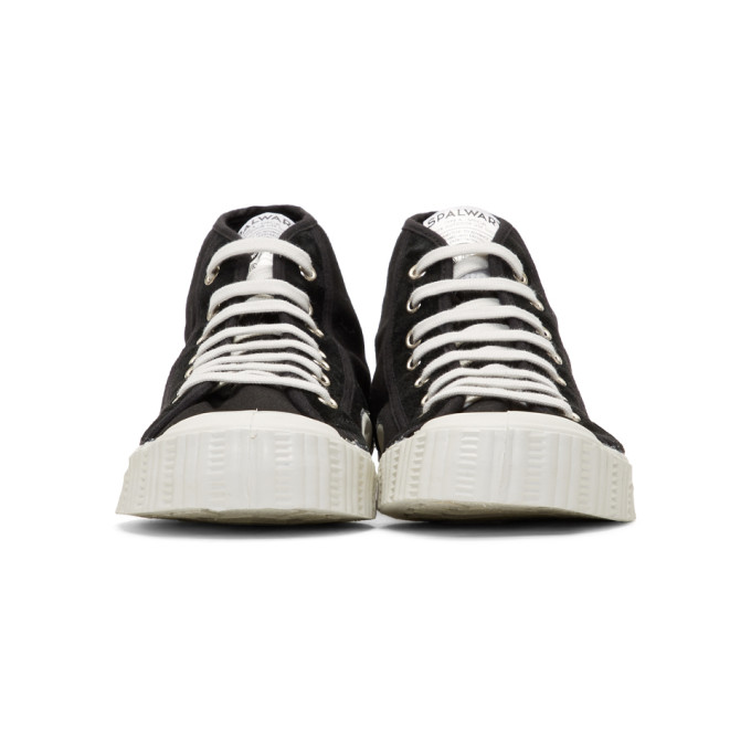 Black Twill Special Mid (WS) Sneakers展示图