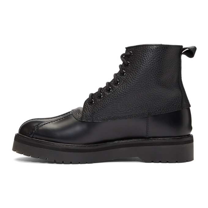 Black Darren Duck Boots展示图