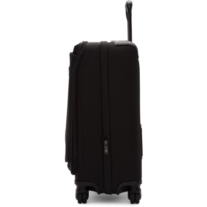 Black Merge International Expandable Carry-On Suitcase展示图