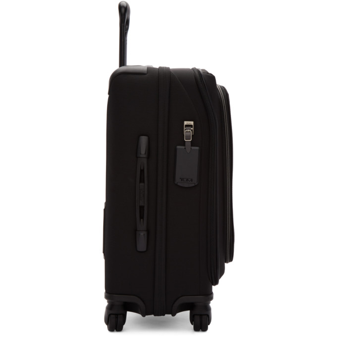 Black Merge International Expandable Carry-On Suitcase展示图