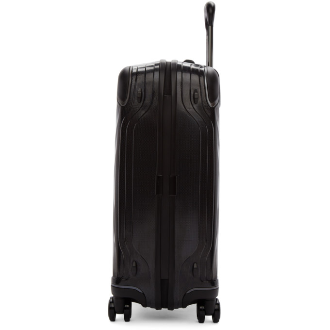 Black Latitude International Carry-On Suitcase展示图