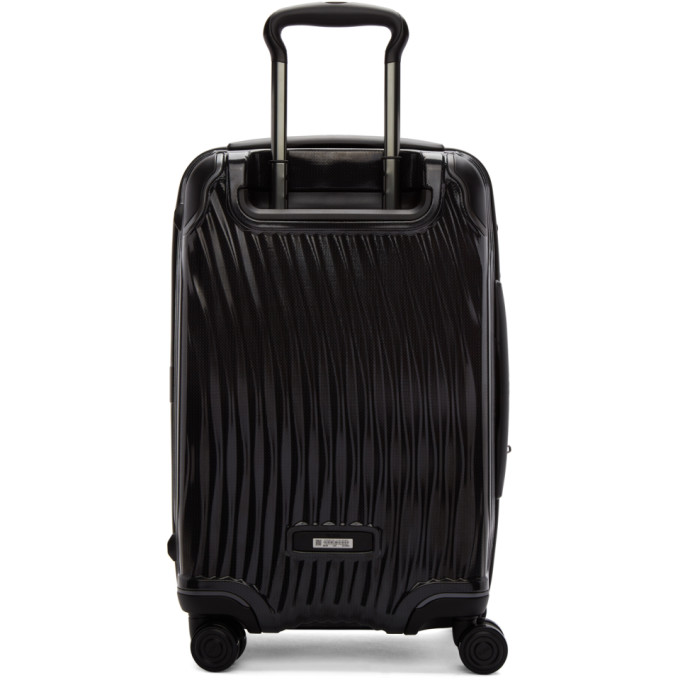 Black Latitude International Carry-On Suitcase展示图