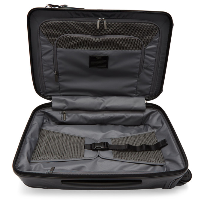 Black Latitude International Carry-On Suitcase展示图