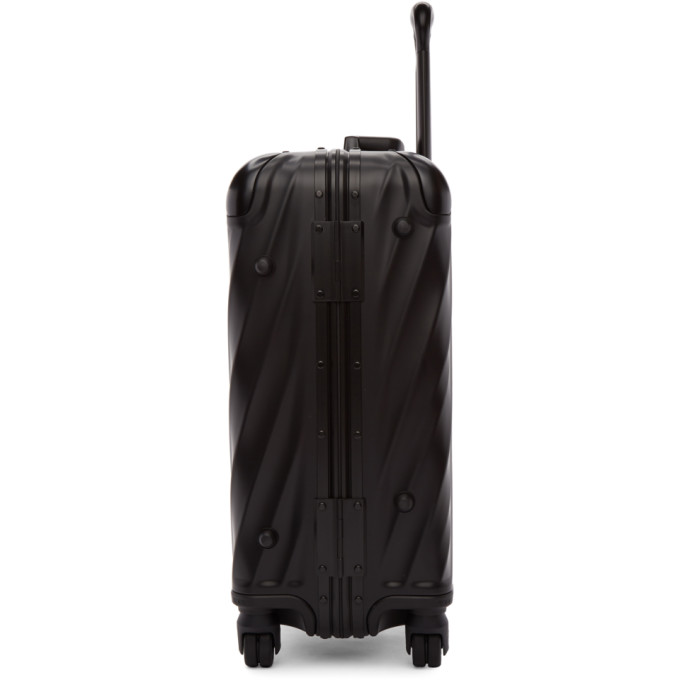 Black Aluminium International Carry-On Suitcase展示图