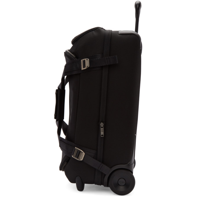 Black Merge Wheeled Duffle Carry-On Suitcase展示图