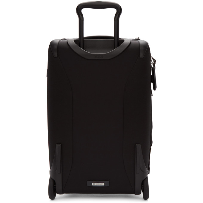 Black Merge Wheeled Duffle Carry-On Suitcase展示图