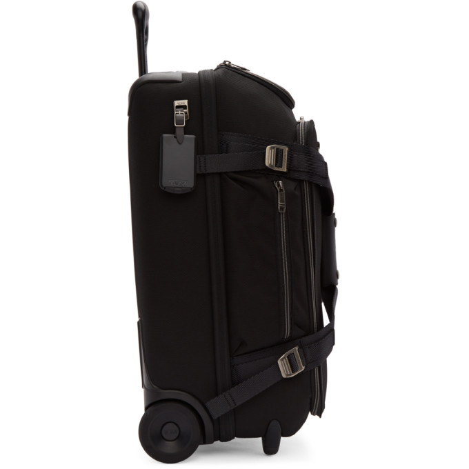 Black Merge Wheeled Duffle Carry-On Suitcase展示图