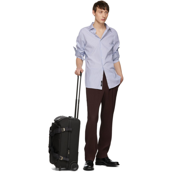 Black Merge Wheeled Duffle Carry-On Suitcase展示图