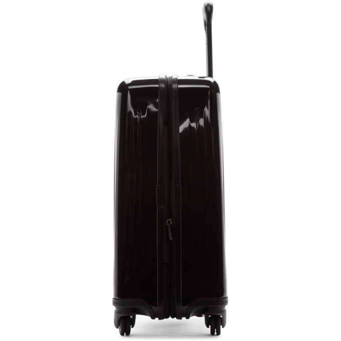 Black V3 International Expandable Carry-On Suitcase展示图