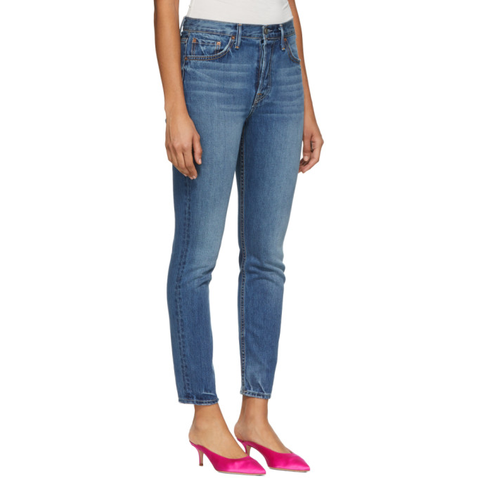 Grlfrnd Blue Karolina Jeans In G840 Lastki | ModeSens