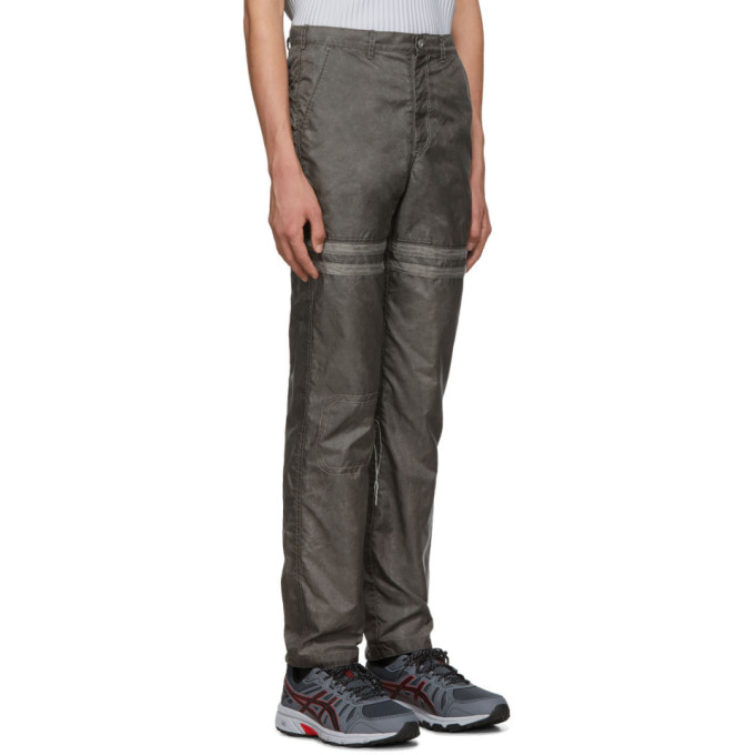 Kanghyuk Grey Readymade Airbag Oil Washed Trousers
