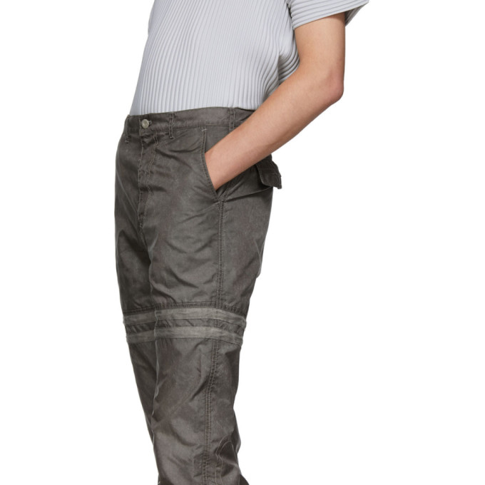 Kanghyuk Grey Readymade Airbag Oil Washed Trousers
