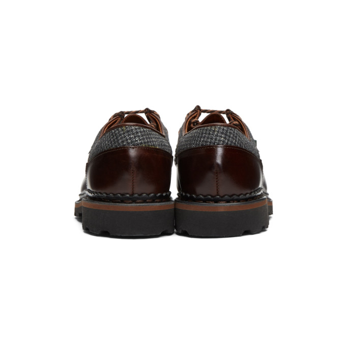 Paraboot Ermenegildo Zegna コラボ エルメネジルド ゼニア×パラブーツのレザーシューズ、上質な