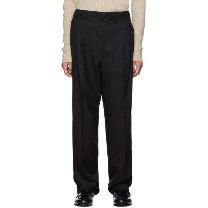 lemaire pleated pants
