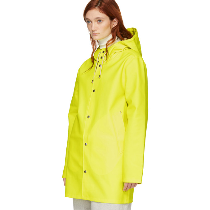 黄色 Stockholm 雨衣展示图