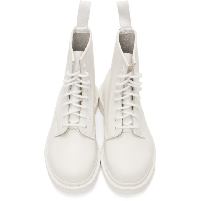 白色 Mono 1460 踝靴展示图