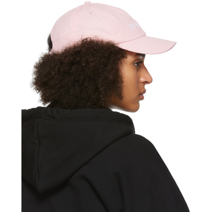 粉色classic 徽标棒球帽 | palm angels - idollook