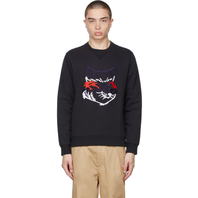 ちしており Maison Kitsuné Big Fox スウェット XSサイズ zVw1l