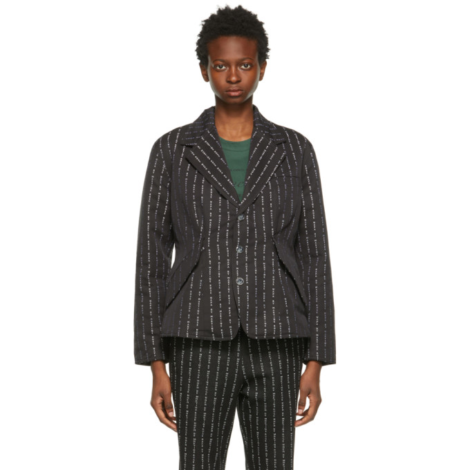 Black A-messina Blazer