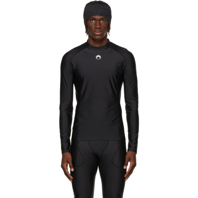 Black Second Skin Training Turtleneck