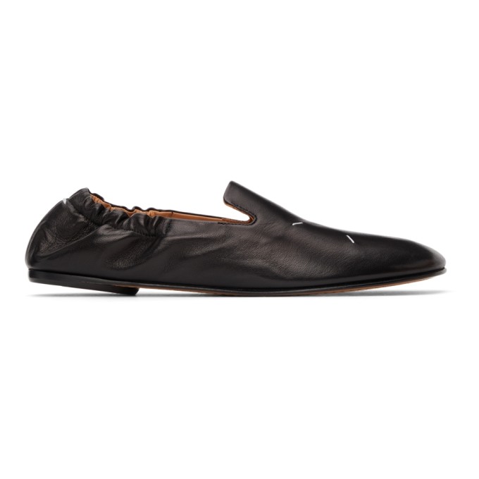 Maison Margiela Black Kiki Slippers | ModeSens