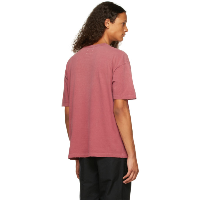 Visvim Red Jumbo Crash T-shirt | ModeSens