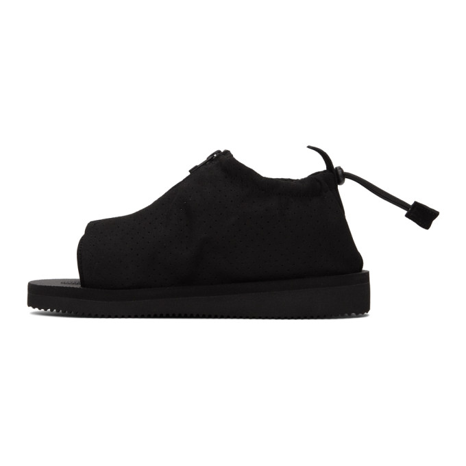 Suicoke Evo-ab Open-toe Sandals In Black | ModeSens