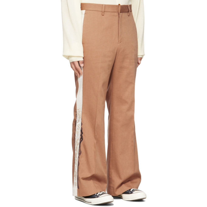 Doublet Brown Organic Chaos Trousers | ModeSens