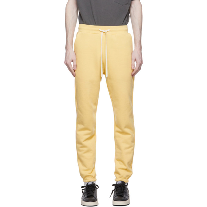 John Elliott Yellow La Lounge Pants In Blonde | ModeSens