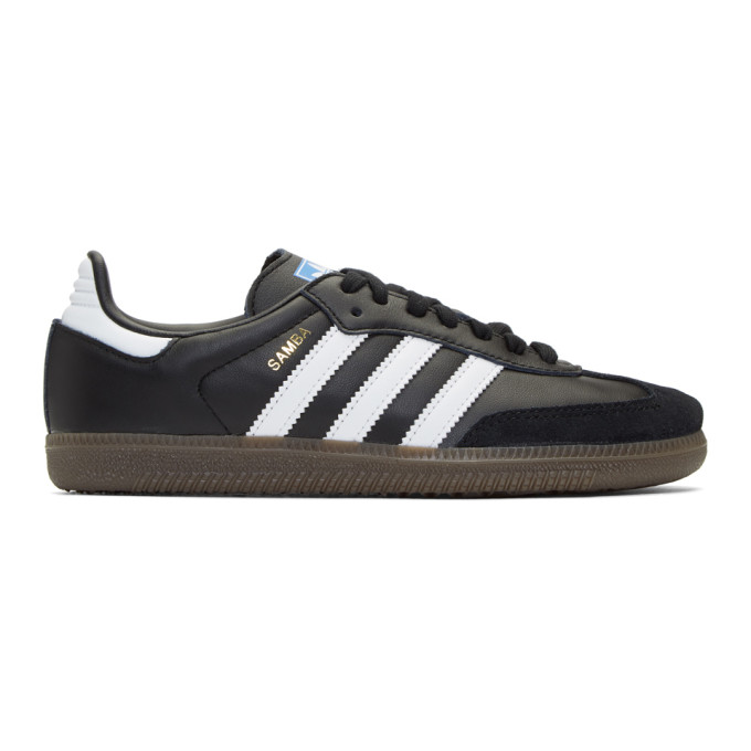 adidas Originals Black Samba OG Sneakers adidas Originals Black Samba OG Sneakers